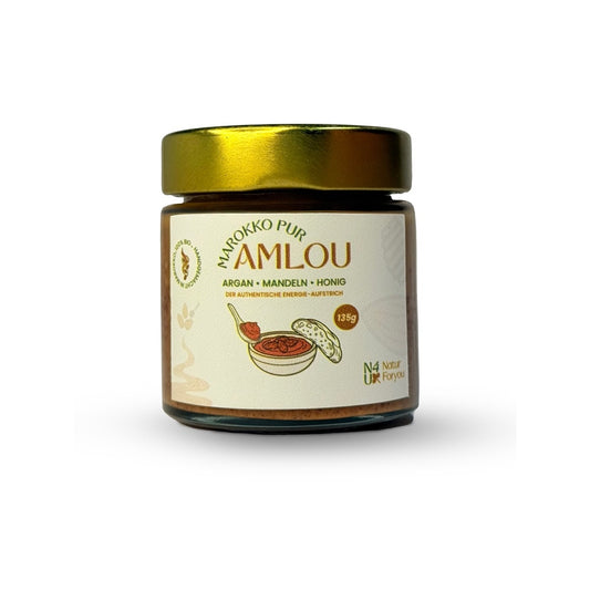 Marokkanisches Amlou 135g – Original Mandelaufstrich mit Arganöl & Honig